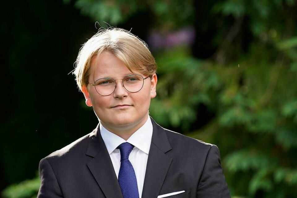 BURSDAG: Prins Sverre Magnus fyller 15 år 3. desember.