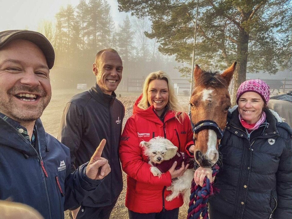 SERIE: Petter Nyquist (til venstre) er klar med en ny TV-serie om folk som sliter med rus eller andre ting. Denne gang om hvordan idrett kan hjelpe dem tilbake til et liv de klarer å mestre.