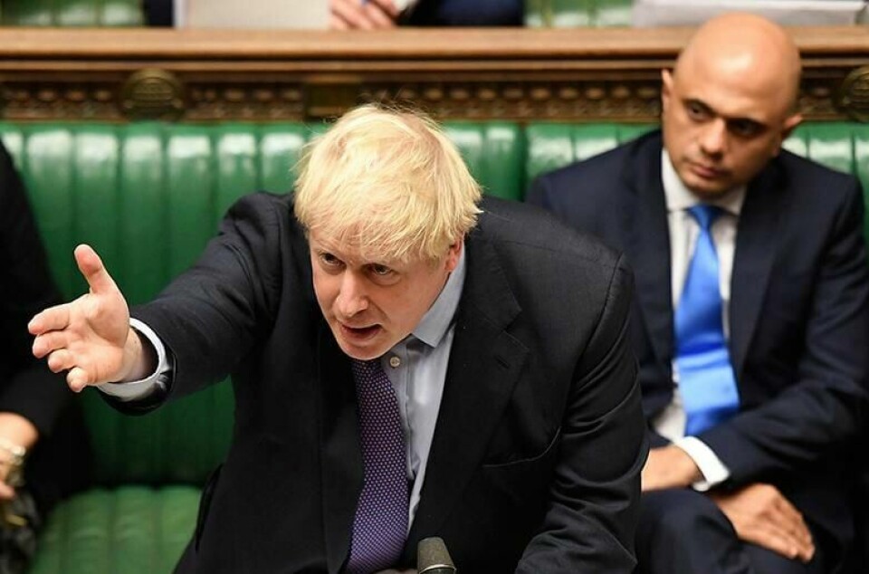 UTSATT?: Brexit kan bli utsatt igjen. Parlamentet i Storbritannia sa ja til en avtale med EU. Men de sa nei til statsministerens tidsplan.