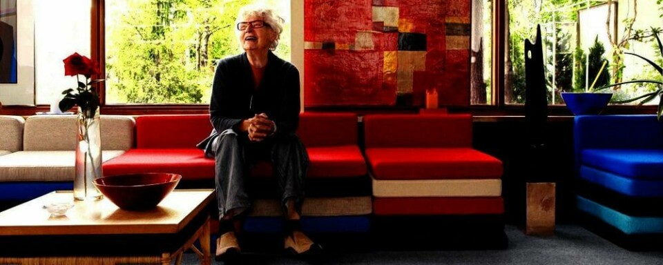 KUNSTNER: Grete Prytz Kittelsen ble kalt dronningen av skandinavisk design. Hun døde lørdag. Men bruks-kunst hun har laget, er fortsatt populære.