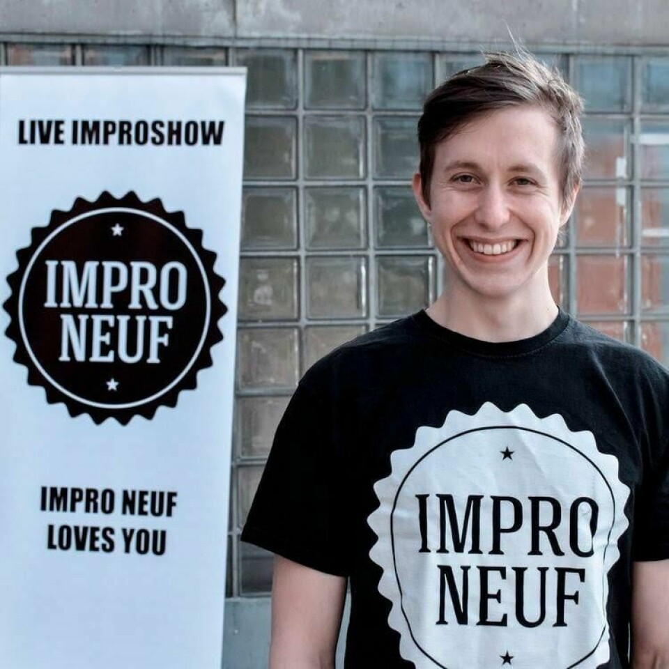 FESTIVAL: Olav Kåre Dønheim gleder seg til lite planlagt moro. Han arrangerer Oslo Impro Festival.