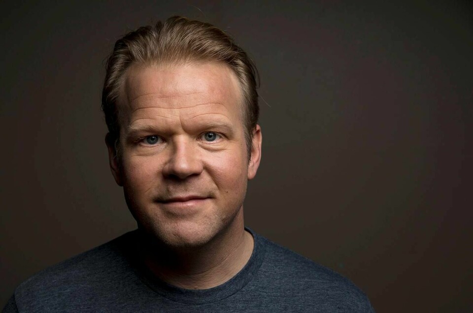 ROLLE: Anders Baasmo Christiansen skal spille hovedrollen som «Quisling» i en ny serie.