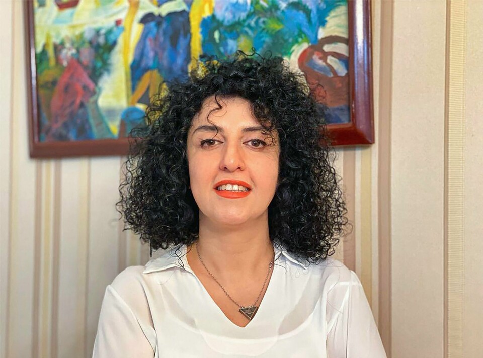 PRIS: Narges Mohammadi vant Nobels fredspris. Narges Mohammadi