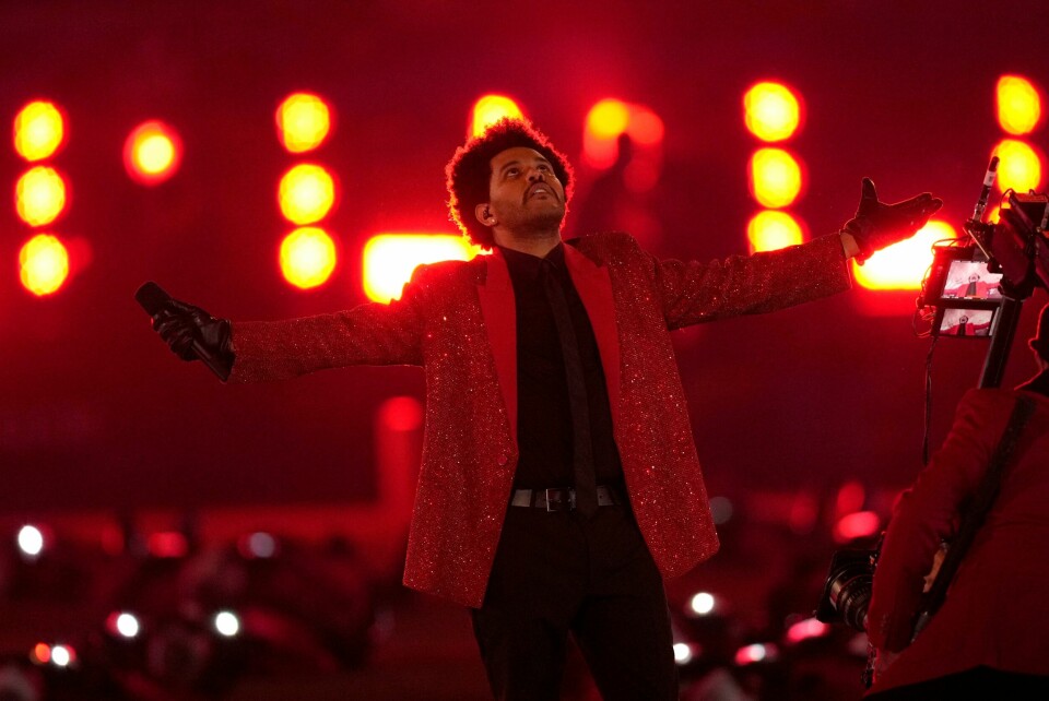 MUSIKK: Artisten The Weeknd er populær på Spotify blant nordmenn. Han er den nest mest strømmede artisten. The Weeknd har inngått forlik med musikerne som hevdet at «Call Out My Name» lånte mye fra deres låt «Vibeking». Foto: AP