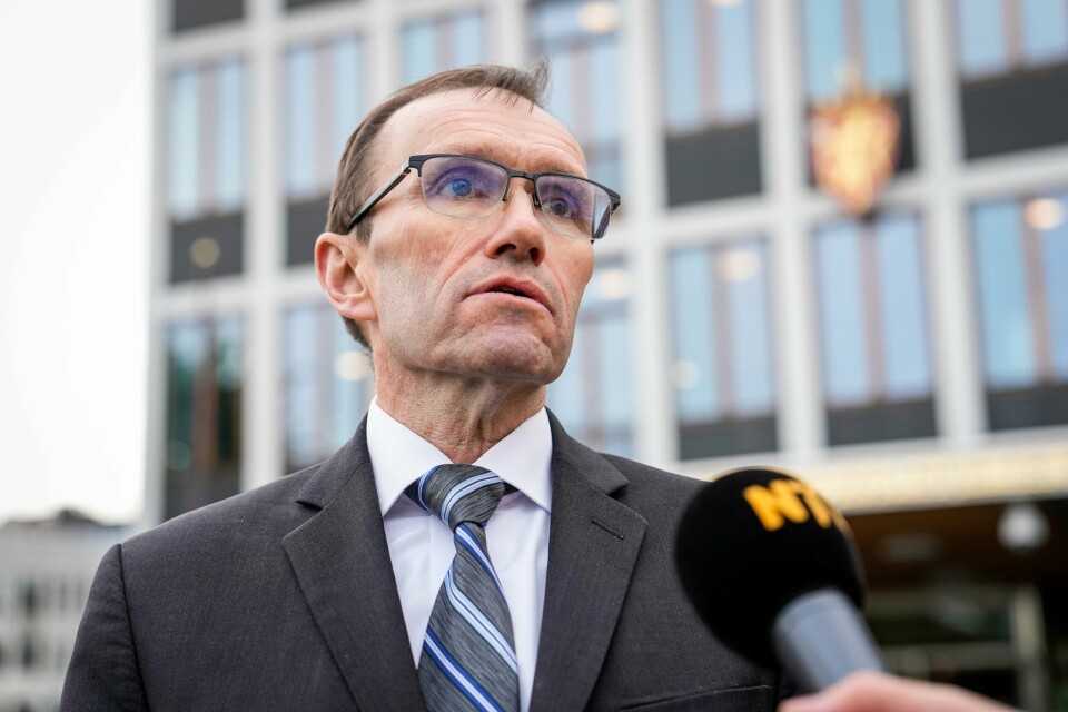 REGJERINGEN: Israel bryter folkeretten, sier Espen Barth Eide. Han er Norges utenriksminister. Andre partier på Stortinget støtter regjeringen i dette. Bildet viser utenriksminister Espen Barth Eide. Foto: Beate Oma Dahle / NTB