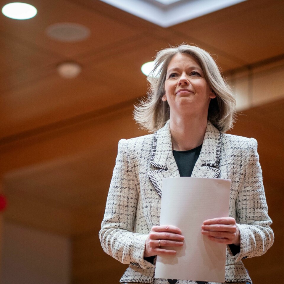 ØKONOMI: Ida Wolden Bache er sentralbanksjef for Norges Bank. Torsdag satt de renta opp igjen. Styringsrenta settes opp 0,25 prosentpoeng til 3 prosent, opplyser sentralbanksjef Ida Wolden Bache.Foto: Heiko Junge / NTB