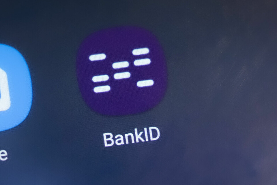 BANKID: Du skal aldri oppgi bankID-en din til noen andre. Illustrasjonsfoto: BankID-appen. Foto: Ali Zare / NTB