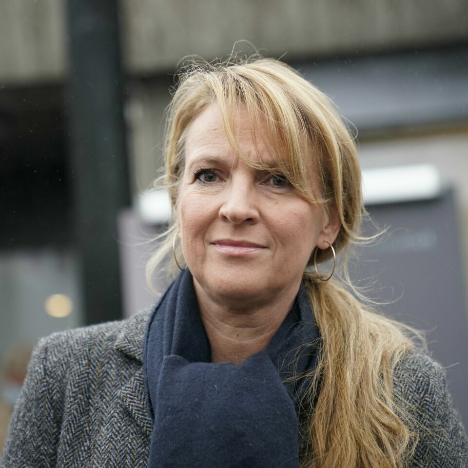 KORONA: Line Vold sier at du ikke blir like syk om du blir smittet med omikron, sammenlignet med delta. Avdelingsdirektør Line Vold ved FHI betegner dagens smittesituasjon som svært alvorlig. Foto: Torstein Bøe / NTB