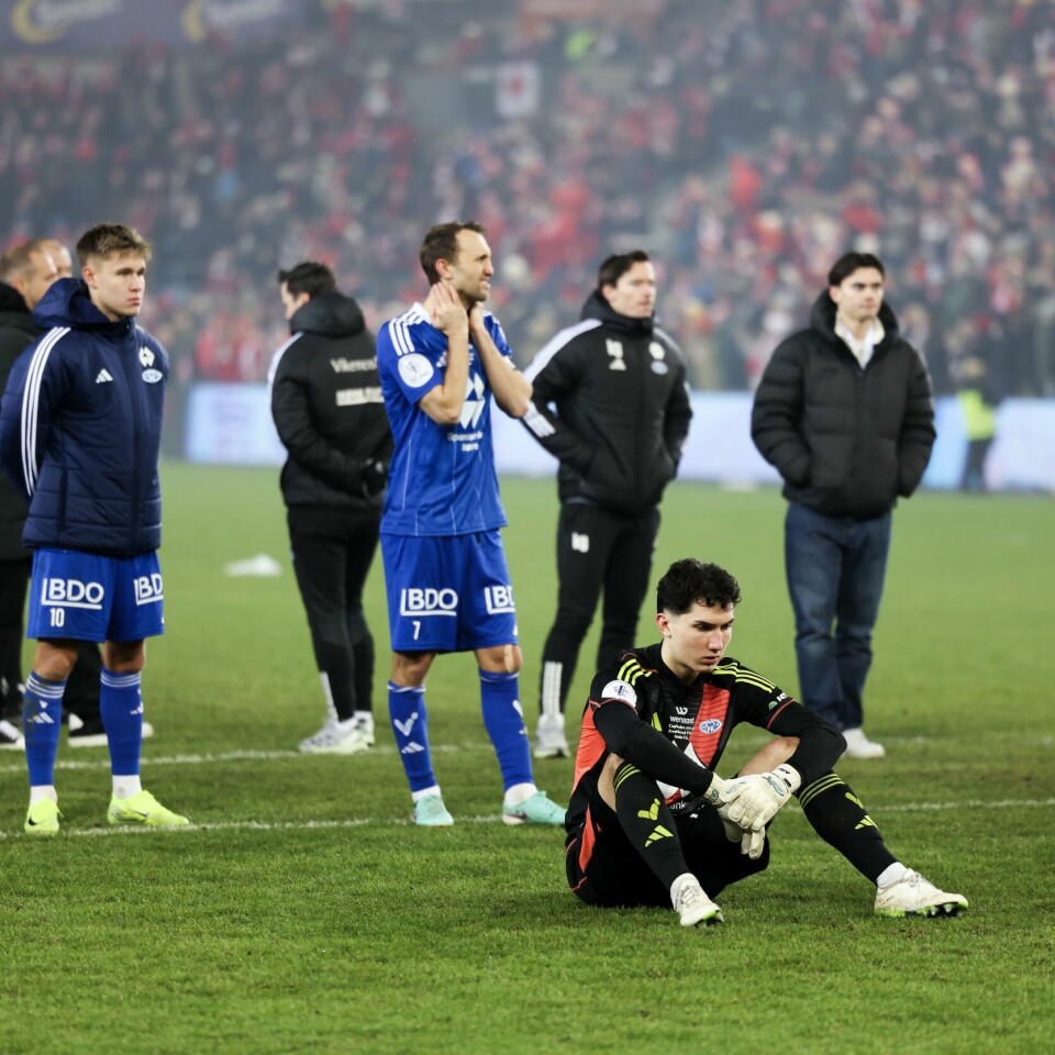 FOTBALL: NM-finalen for herrer mellom Fredrikstad og Molde ble spilt på Ullevaal stadion i Oslo. Molde tapte cupfinalen mot FFK. Foto: Amanda Pedersen Giske / NTB