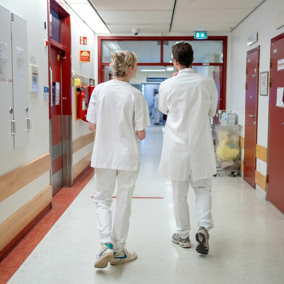 HELSE: 17 000 færre venter på helsehjelp, sammenlignet med i fjor. Men ventetidene er i snitt fortsatt for lange, sier regjeringen. En ny studie viser betydelig nedgang i hjerteinfarkt i Norge, Foto: Gorm Kallestad / NTB