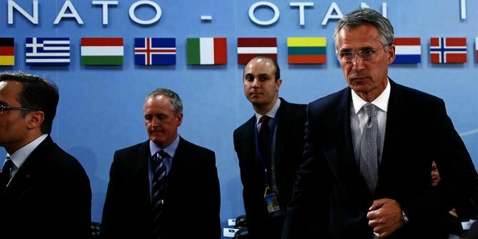 MØTE: Forsvarssamarbeidet NATO hadde møte tirsdag. De snakket om Tyrkia sine angrep i Syria. Generalsekretær Jens Stoltenberg gir støtte til Tyrkia.
