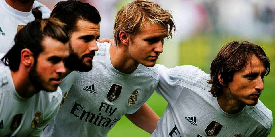 ØDEGAARD: 16 år gamle Martin Ødegaard fikk mye oppmerksomhet søndag. Da spilte han for laget Real Madrid mot Vålerenga på Ullevaal stadion.