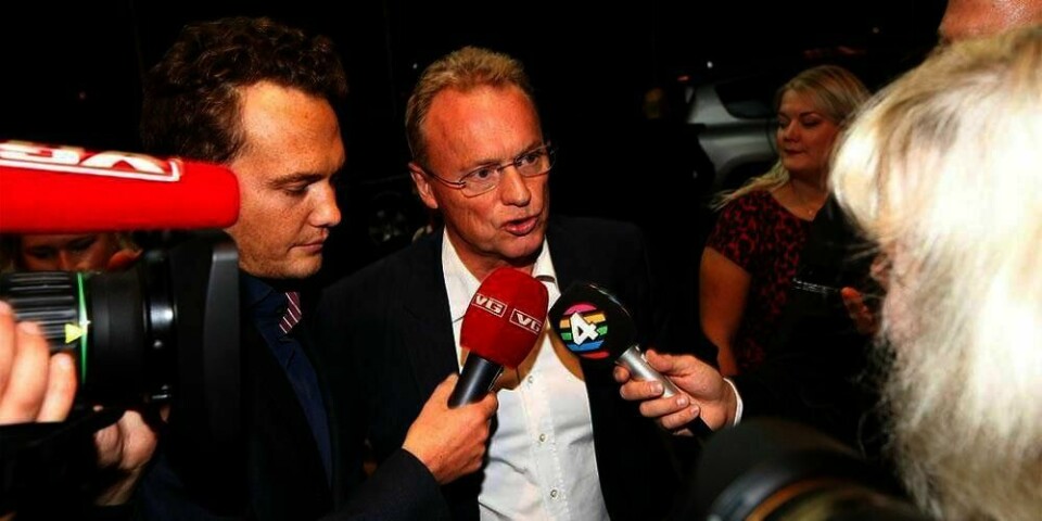 LEDER?:  Raymond Johansen fra Arbeiderpartiet kan bli ny byrådsleder i Oslo. Forhåndsstemmene viser at det kan gå mot et skifte i Oslo-makta.