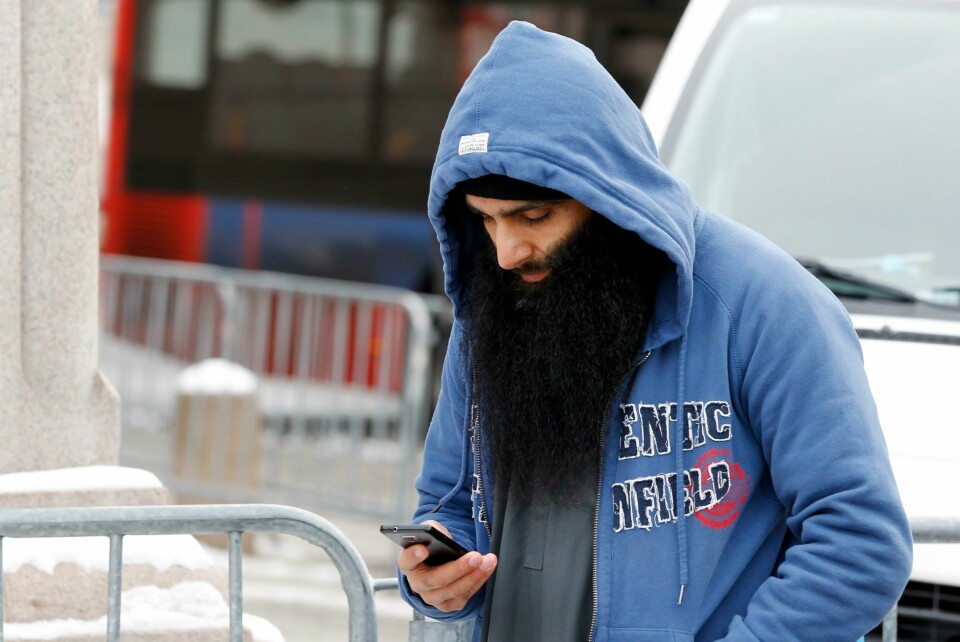 SIKTET: Arfan Bhatti er siktet etter terroren i Oslo. Han er siktet for medvirkning. Arfan Bhatti la ut en mye omtalt Facebook-melding bare noen dager før terrorangrepet. Foto: Håkon Mosvold Larsen / NTB