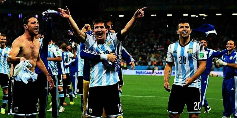 SEIER:  Argentina-stjernen Lionel Messi og hans kamerater gikk videre til finalen i fotball-VM.
