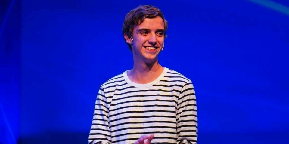 KRAV:Benjamin S. Myrstad (Bildet) i Elevorganisasjonen krever ekstra undervisning. Det er fordi mange elever har mistet skoletimer på grunn av streiken til lærerne.