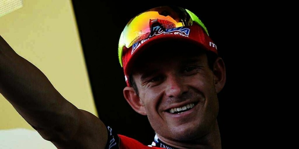 FORNØYD: Syklisten Alexander Kristoff håpet å vinne den siste etappen i rittet Tour de France. Men han tapte på målstreken. Likevel har rittet gått mye bedre enn han hadde drømt om.