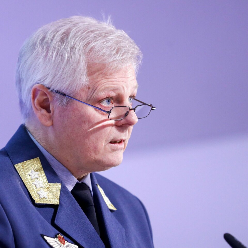 SJEF: General-løytnant Morten Haga Lunde er sjef for E-tjenesten. Han fortalte om aktuelle sikkerhets-trusler mot Norge.