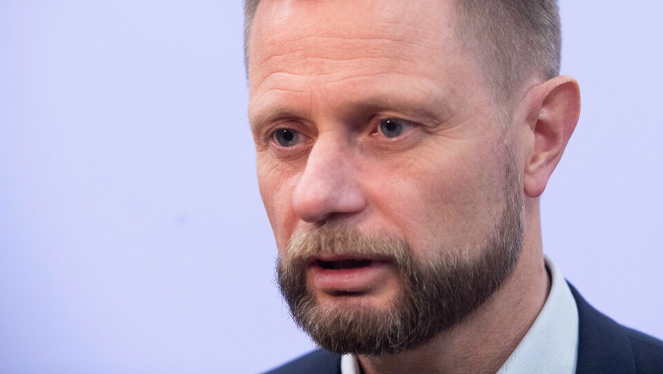 MINISTER: Helseminister Bent Høie vil ikke si noe om guttens helse.