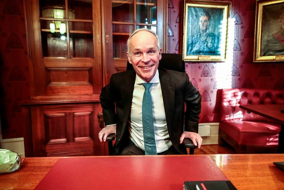 ARBEIDSTID: Finansminister Jan Tore Sanner mener nordmenn må jobbe mer.
