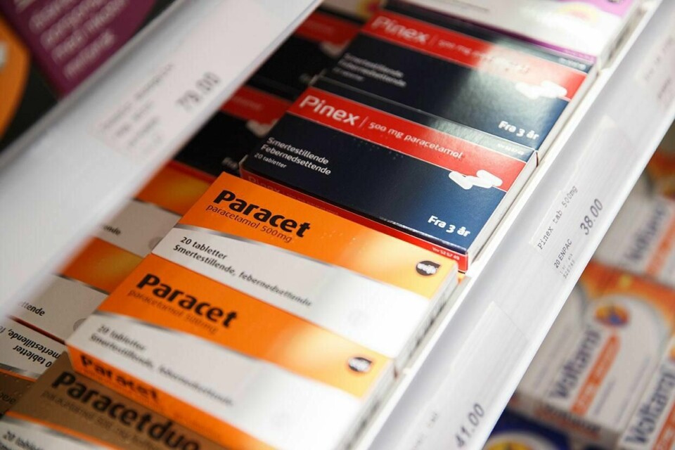 GRENSE: Legemiddel-verket har satt grense for hvor mye folk får kjøpe av paracetamol. Det er medisin som brukes ved smerte og feber.