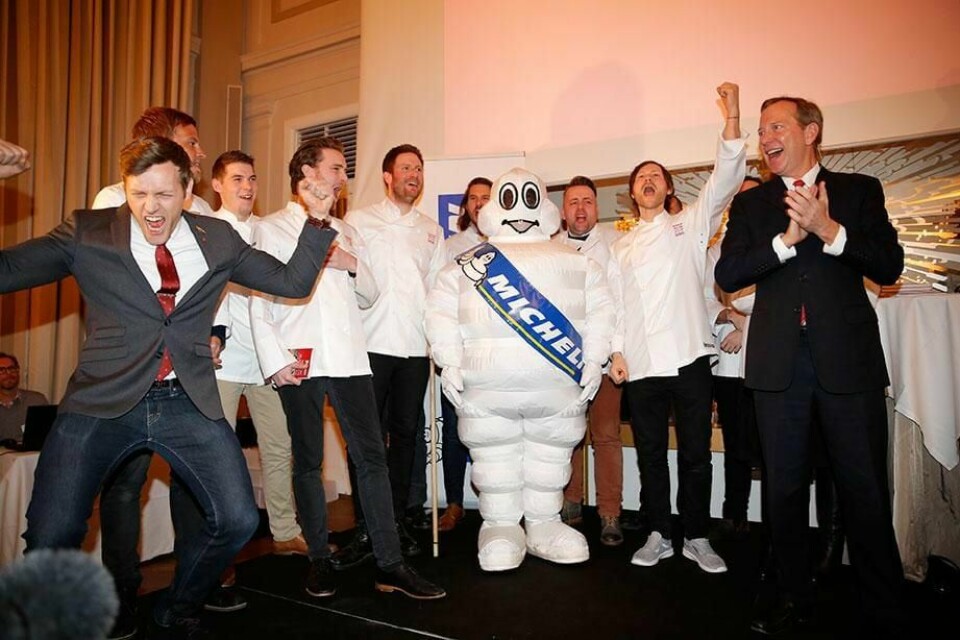 JUBEL: I 2016 fikk Maaemo i Oslo tre stjerner i Michelin-guiden. Blir det noen nye stjerner til norske restauranter i år?