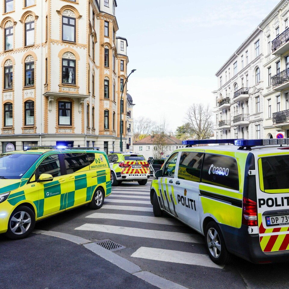 DRAP: En kvinne ble drept på Frogner i Oslo onsdag morgen. Politet har pågrepet en mann.