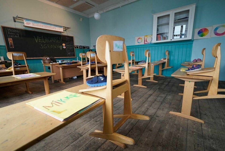 STREIK: Over 7.000 lærere og helsearbeidere er tatt ut i streik. Det går ut over skoler over hele landet.
