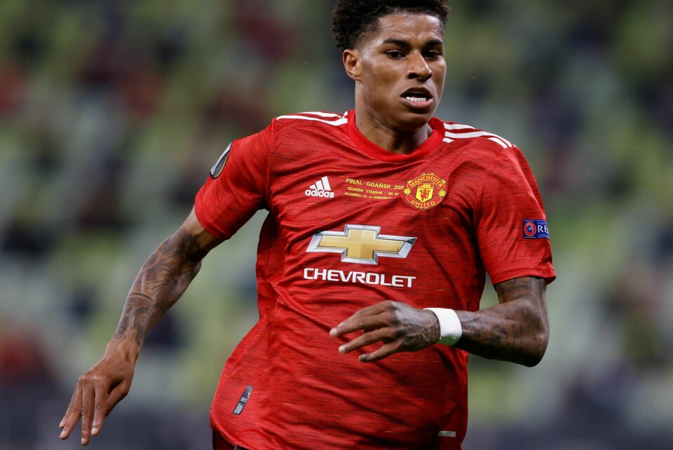 TAP: Manchester United tapte finalen i europaligaen. Etter kampen sier Marcus Rashford at han fikk mange rasistiske meldinger.