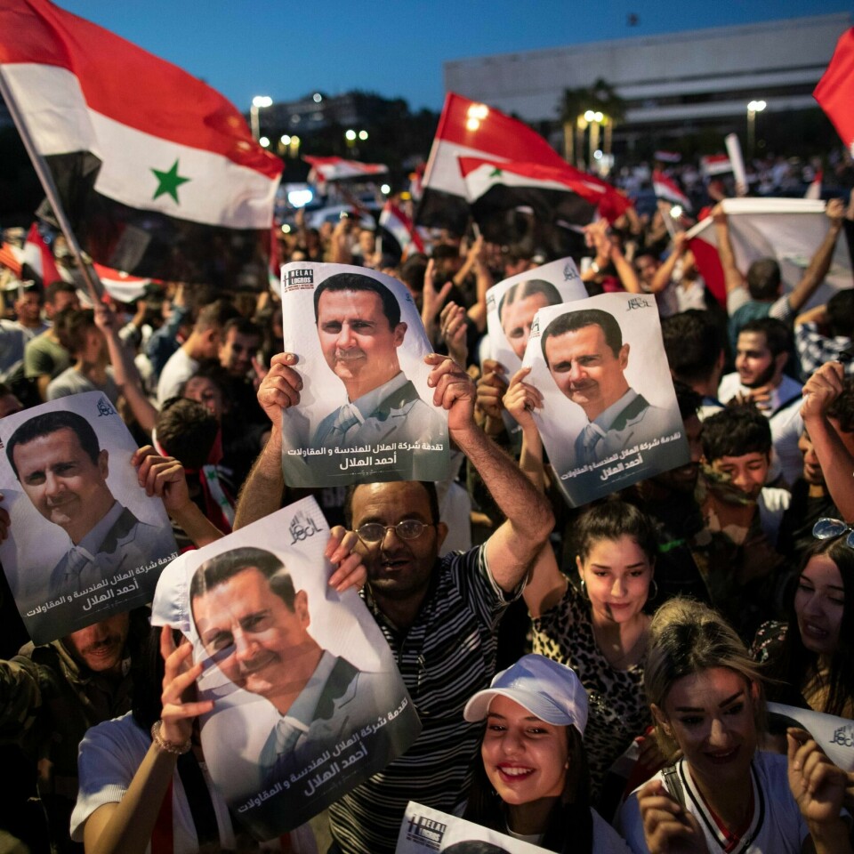 VANT: Bashar al-Assad er vinner av valget i Syria.