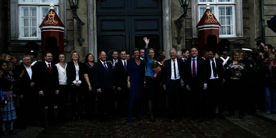 REGJERINGEN: Nå er det klart hvem som er med i Danmarks nye regjering. En av ministrene er bare 26 år gammel.