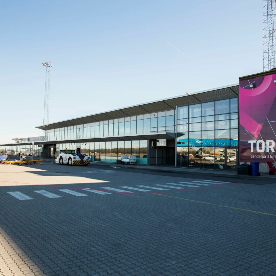 TORP: Flere personer kom til flyplassen i Sandefjord enn det var plass til på karantenehotell.