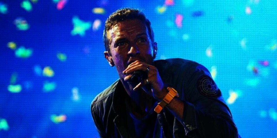 SYNGER: Bandet Coldplay og sanger Chris Martin vil ha en intim konsert i Norge. Det skjer 4. november. Konserten vises senere på TV 2.