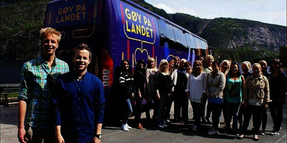 SOLGT: TV-programmet «Gøy på landet» går på kanalen TVNorge i høst. Til neste år kan folk i 35 land se versjoner av programmet. TVNorge har solgt konseptet til serien til utlandet.