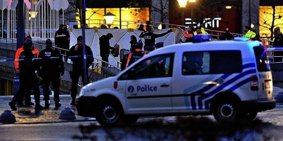 DREPT: Fem mennesker ble drept i Belgia tirsdag. Det skjedde da en mann skjøt og kastet granater. Nå skal politiet ha funnet en død kvinne hjemme hos drapsmannen.