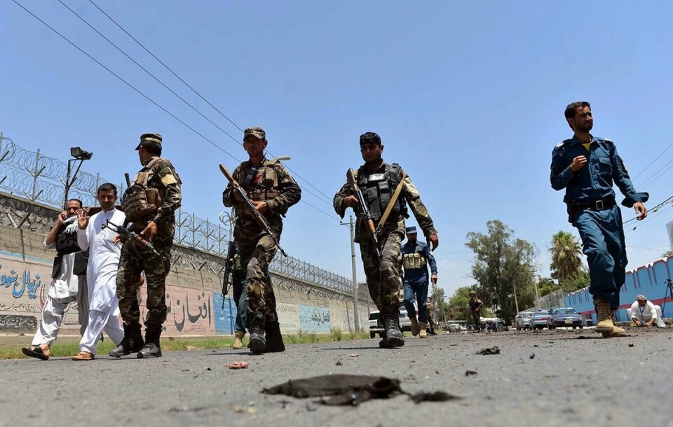ANGREP: Mandag ble 50 mennesker drept i Afghanistan.