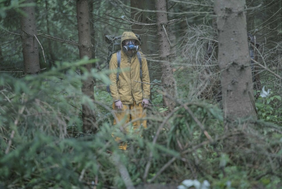 FARLIG: Hovedpersonene i serien «The Rain» skjønner snart at regnet dreper.