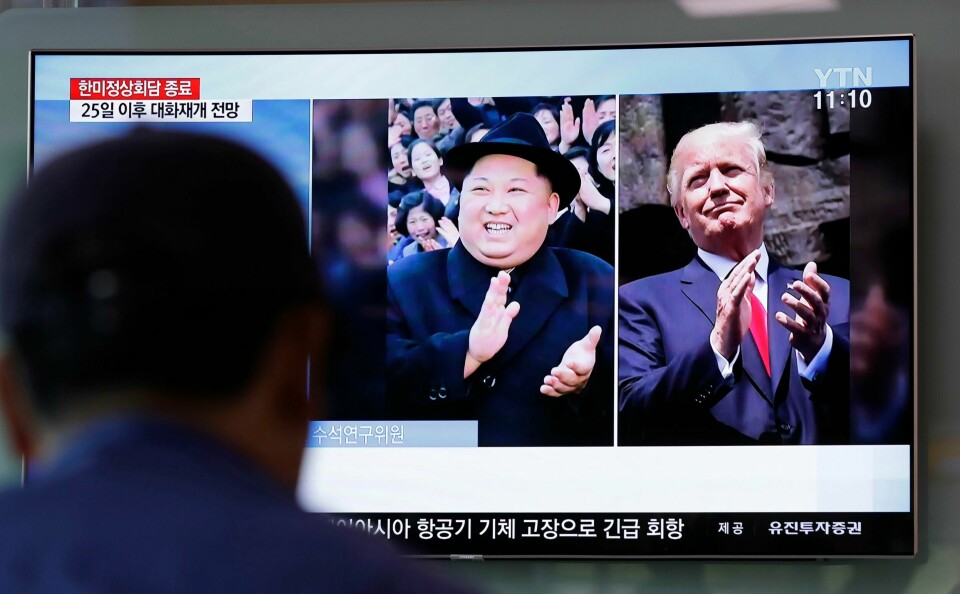 TRUSLER: Nord-Korea ønsker at USA skal fjerne sine atomvåpen. Det vil ikke USA. Nå truer Nord-Korea med atomkrig.