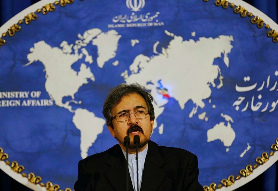 ADVARER: Bahram Ghasemi advarer Nord-Korea før møtet med USA. Han mener USA ikke er til å stole på.