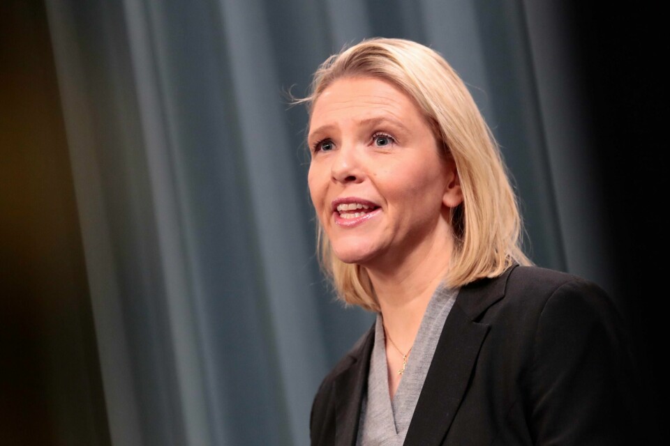SLUTTET: Sylvi Listhaug sluttet som justisminister. Hun fikk kraftig kritikk for et innlegg om terror på Facebook.