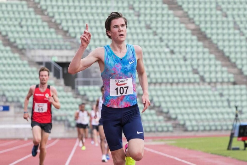 RASK: Jakob Ingebrigtsen har vist at han er rask nok for VM.
