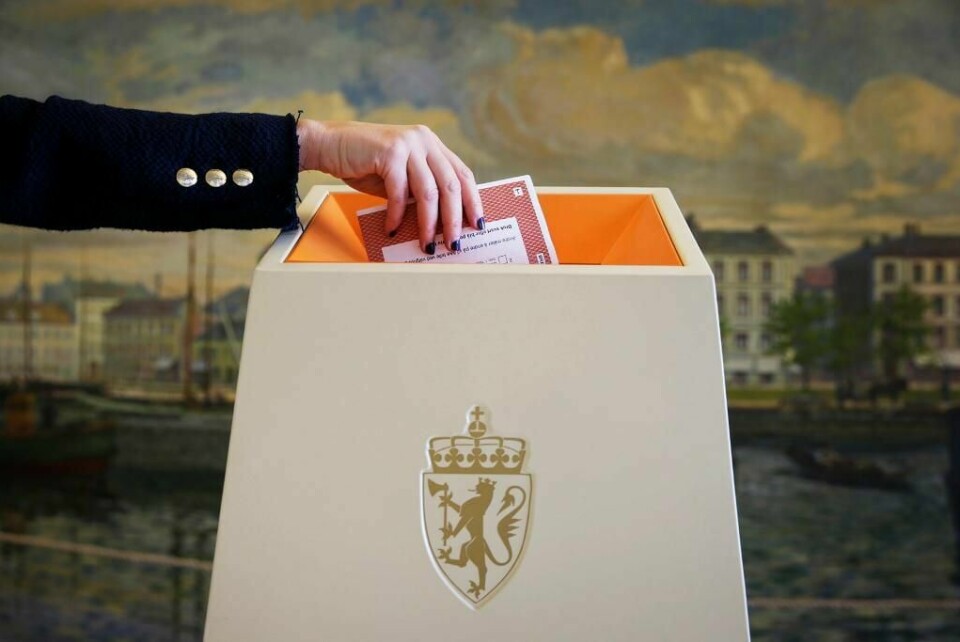 VALG: Valgdagen er 11. september. Men nå kan du stemme på forhånd.