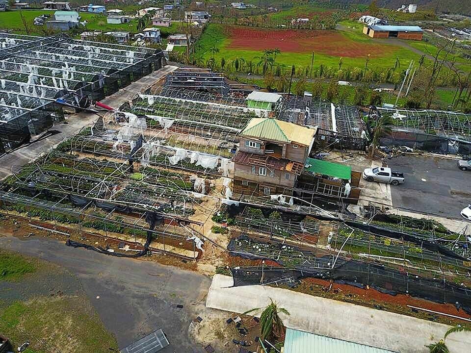 UVÆR: Orkanen Maria har ødelagt mye på øya Puerto Rico.