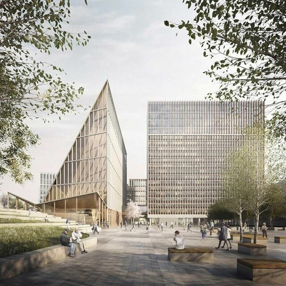 NYTT: Slik blir det nye regjeringskvartalet. NYTT: Slik blir det nye regjeringskvartalet.