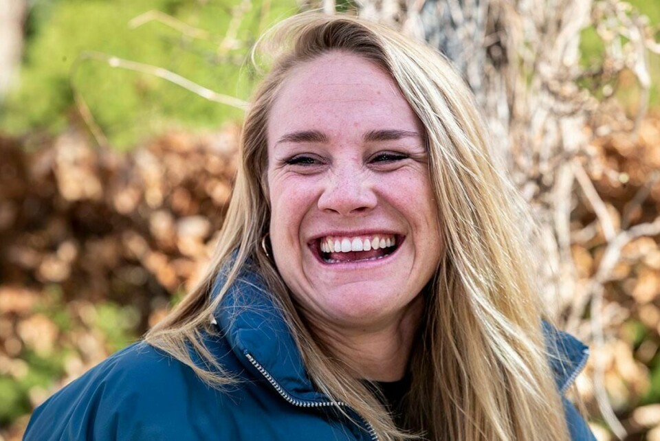 REKORD: Birgit Skarstein satte tirsdag ny verdens-rekord i innendørs-roing.