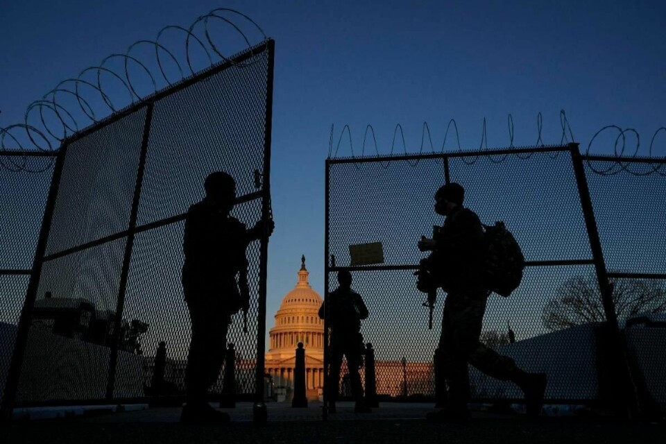 LENGER: Soldater skal være i Washington D.C. i minst to måneder til.