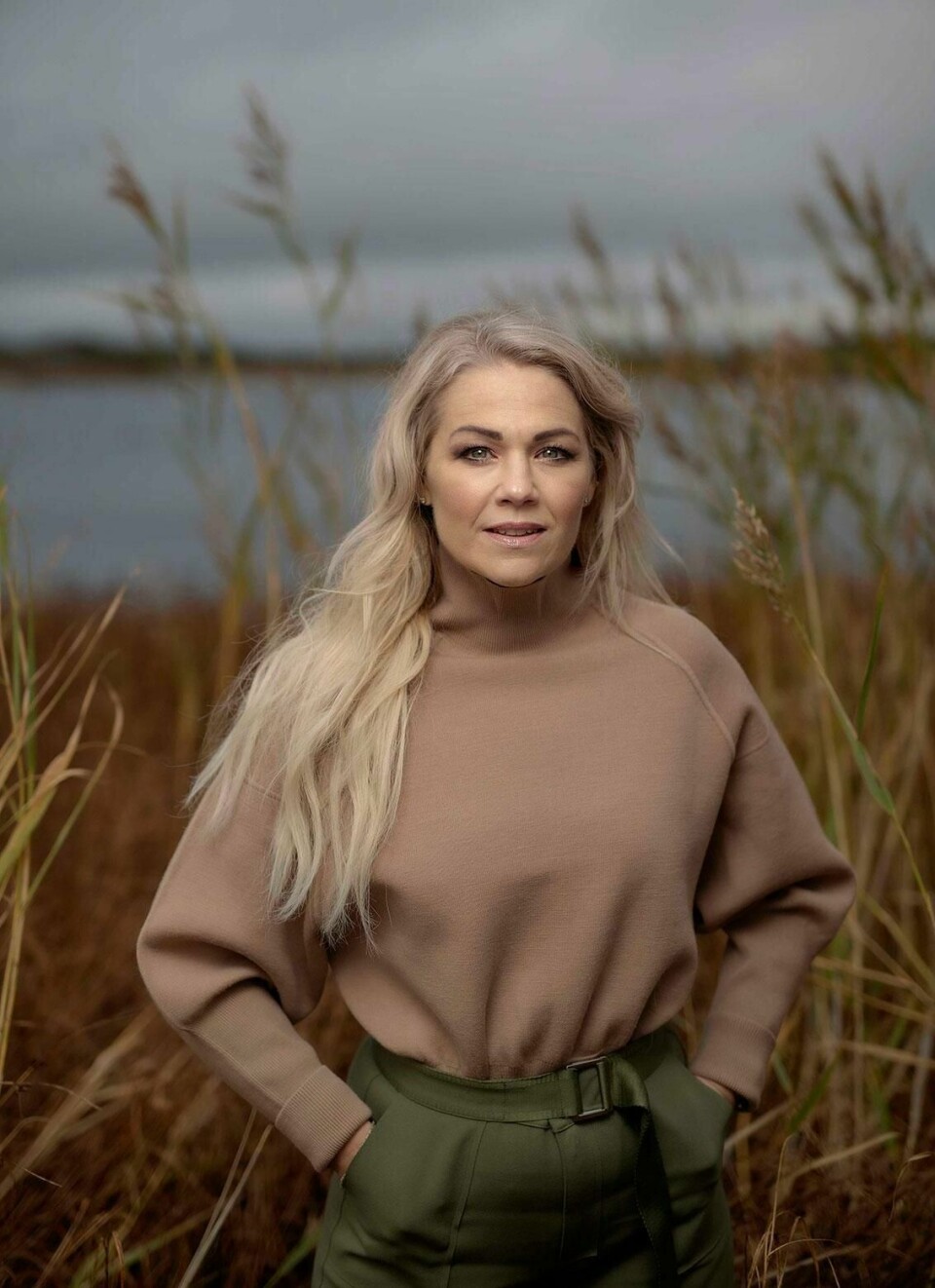 HAVET: Maria Haukaas Mittets nyeste låt handler om havet. Hun skal gi ut to plater som handler om øyliv og byliv.