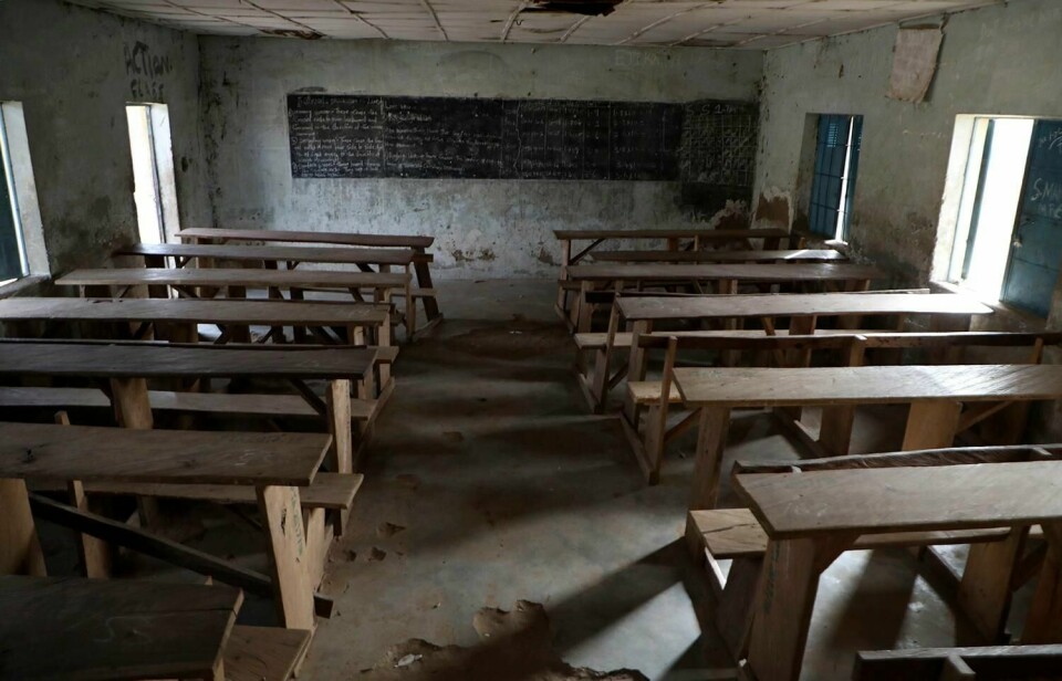 BORTFØRT: Over 40 elever og lærere ble i forrige uke bortført fra denne skolen i Kagara i Nigeria. Fredag ble rundt 300 jenter kidnappet i ett nytt angrep i Zamfara.