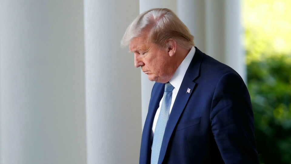 PRESIDENT: President Donald Trump vil åpne delstater igjen. USA har den siste tiden vært hardt rammet av korona-virus.