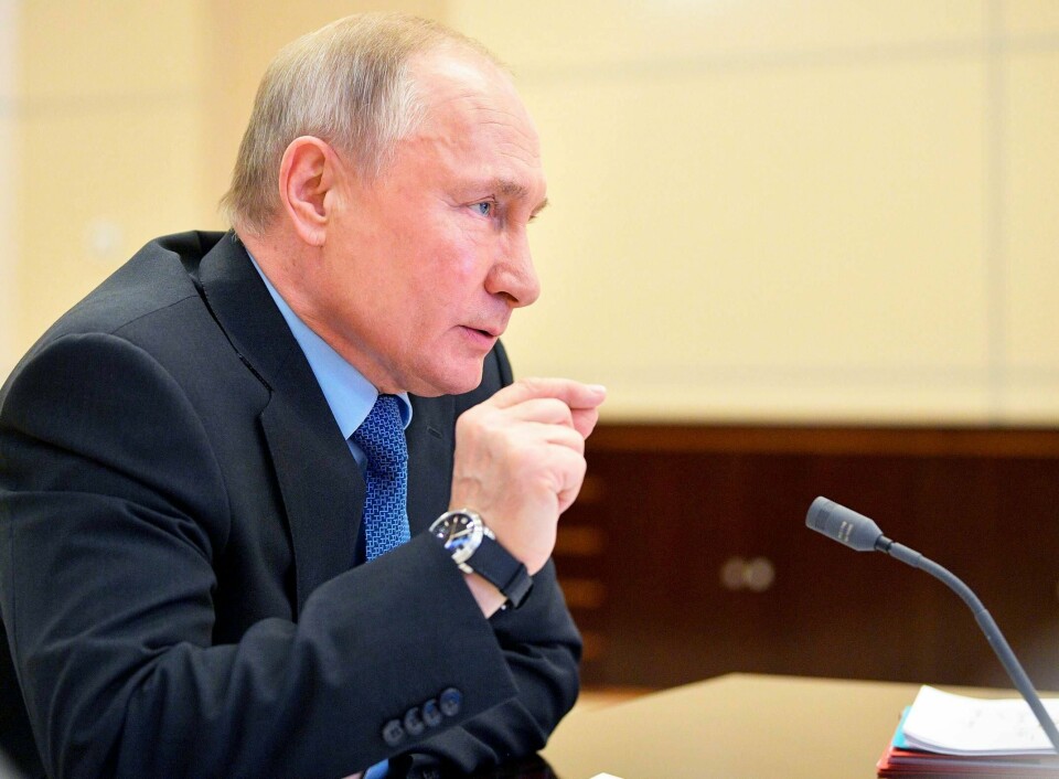 KAN FORTSETTE: Vladimir Putin skulle være ferdig som president i 2024. Men nå kan han ha makten fram til 2036. Årsaken er at grunnloven i Russland er endret.